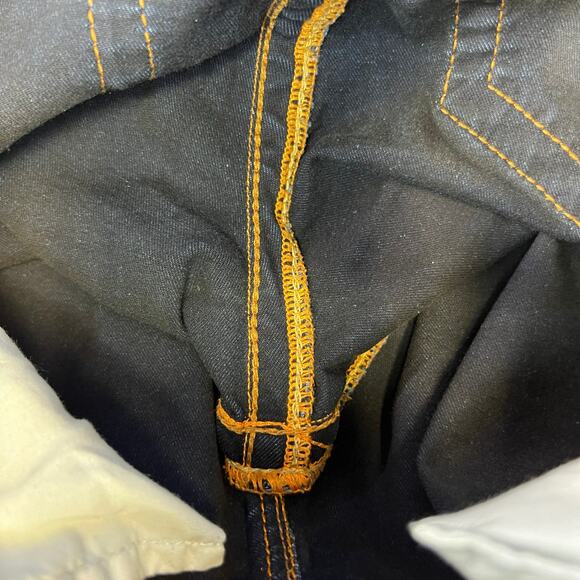 True Religion Jeans Women's 33 (16) Blue Estella Low Rise Skinny Preppy Normcore - Picture 9 of 14